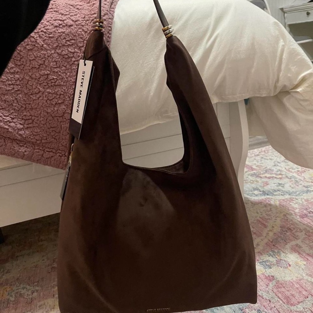 Steve Madden Dark Brown Shoulder Bag